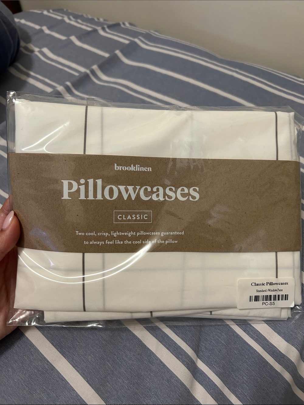 NWT Brooklinen Pillowcase Set